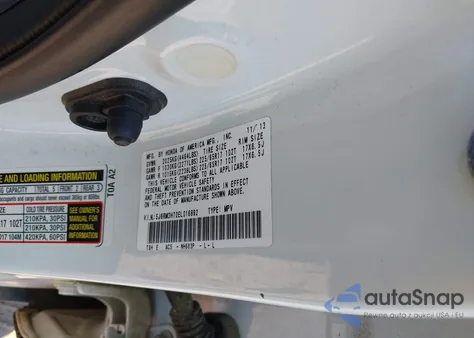 2014 Honda Cr-V Ex-L z USA, uszkodzony, nr VIN 5J6RM3H70EL016892